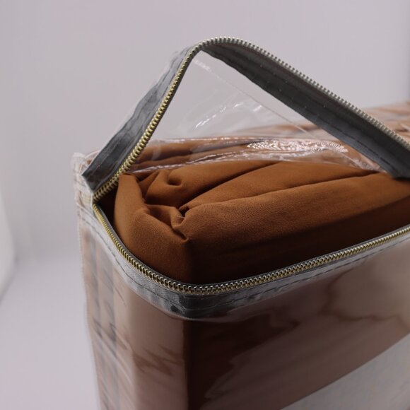 4 PC KING Sweet Home Collection 1800 Thread Count Sheet Set - Mocha - Picture 3 of 3